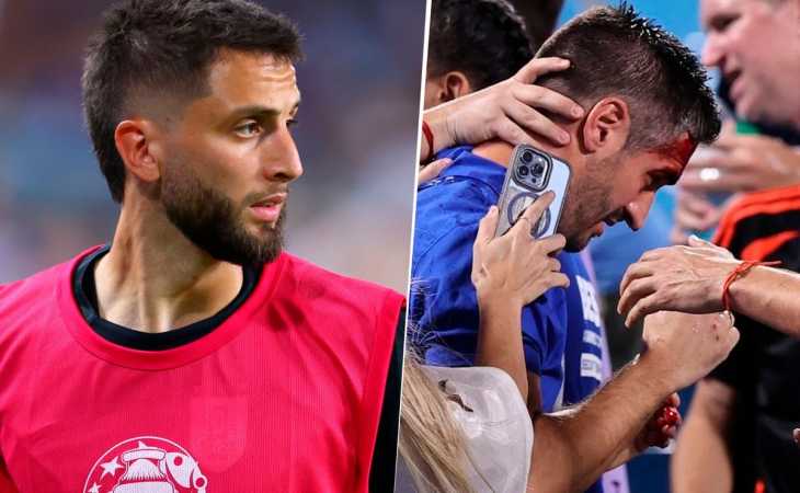 VIDEO VIRAL | El botellazo de Rodrigo Bentancur que lastimó a su preparador físico tras Uruguay vs. Colombia